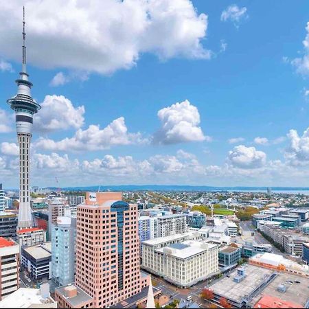Top Floor Harbour View And Skytower View Apartment In Cbd أوكلاند المظهر الخارجي الصورة